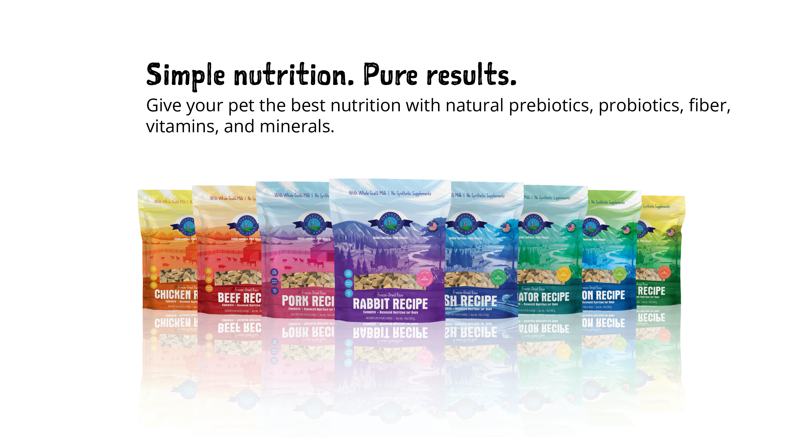 Shepherd Boy Farms Freeze Dried Dog Food