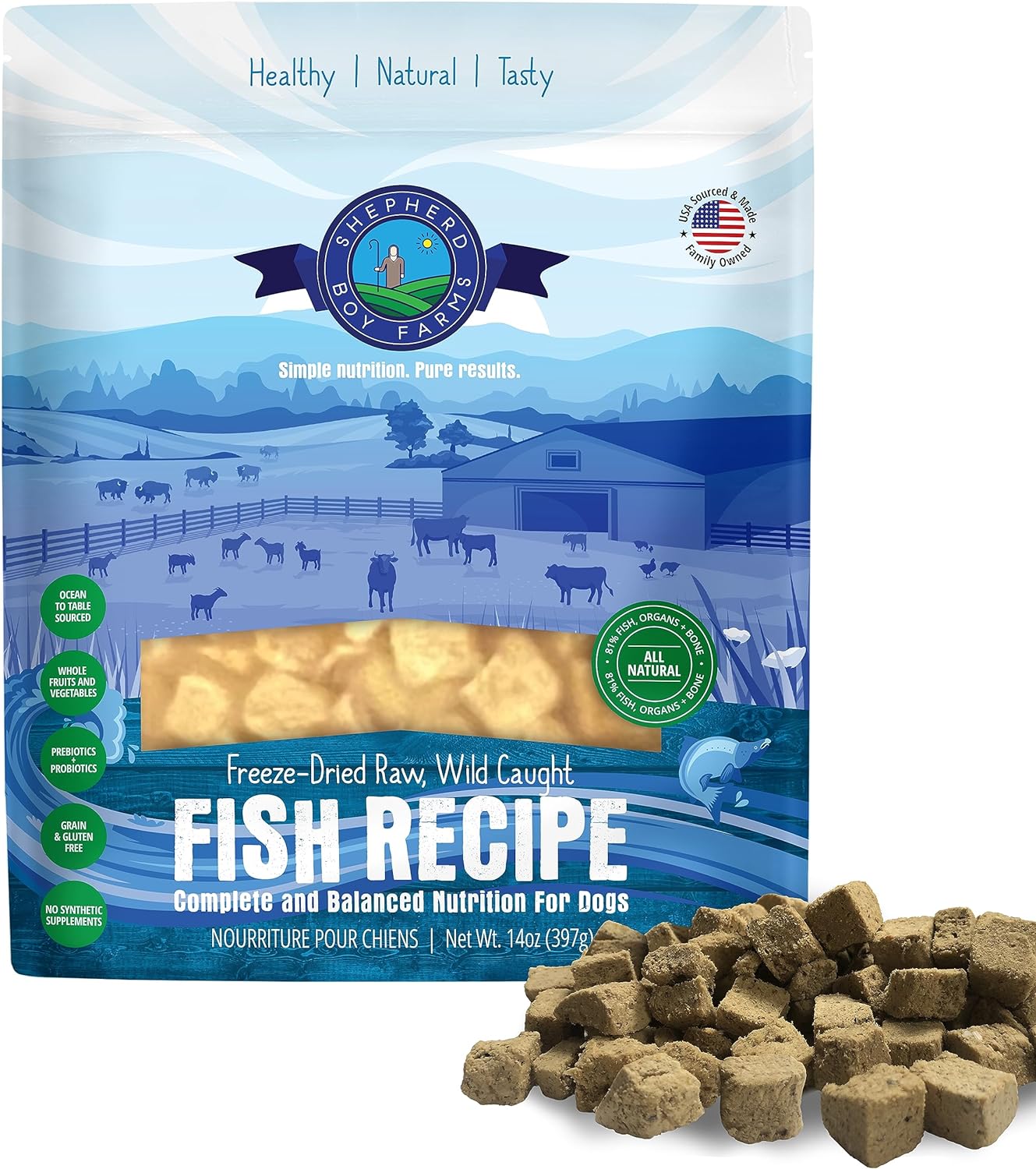 Freeze-Dried Fish Medley Recipe