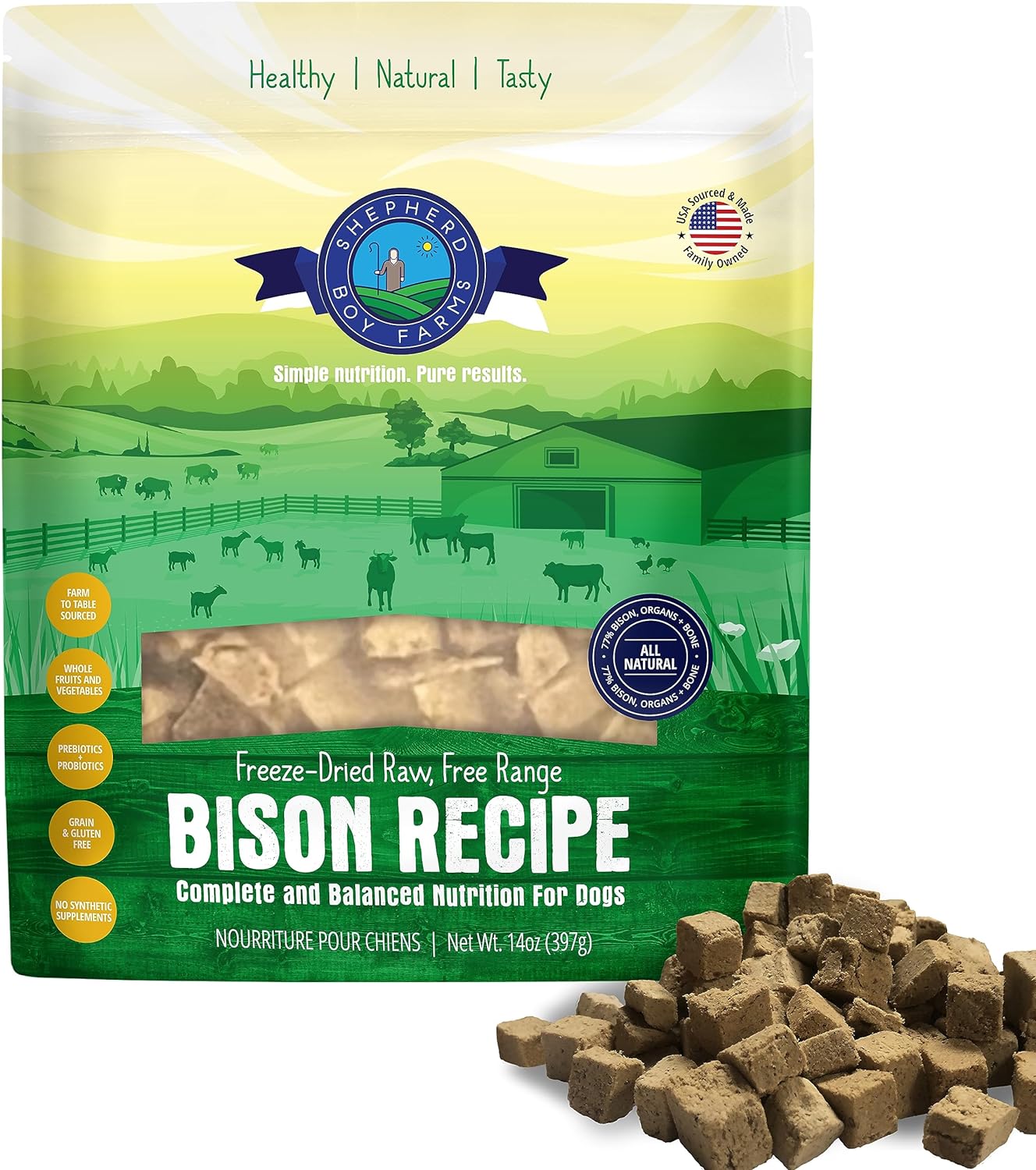 Freeze-Dried Bison Recipe